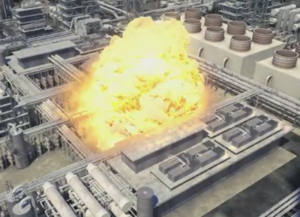CSB安全视频:埃克森美孚巴吞鲁日炼油厂的火灾动画
