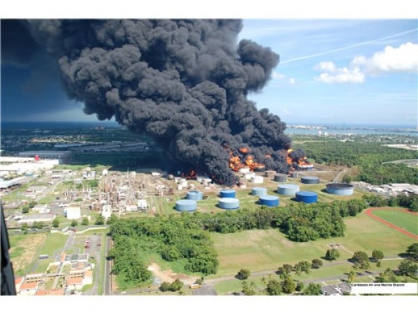 CSB关于2009年波多黎各码头爆炸的最终报告发现汽油储存罐溢油危险管理不足