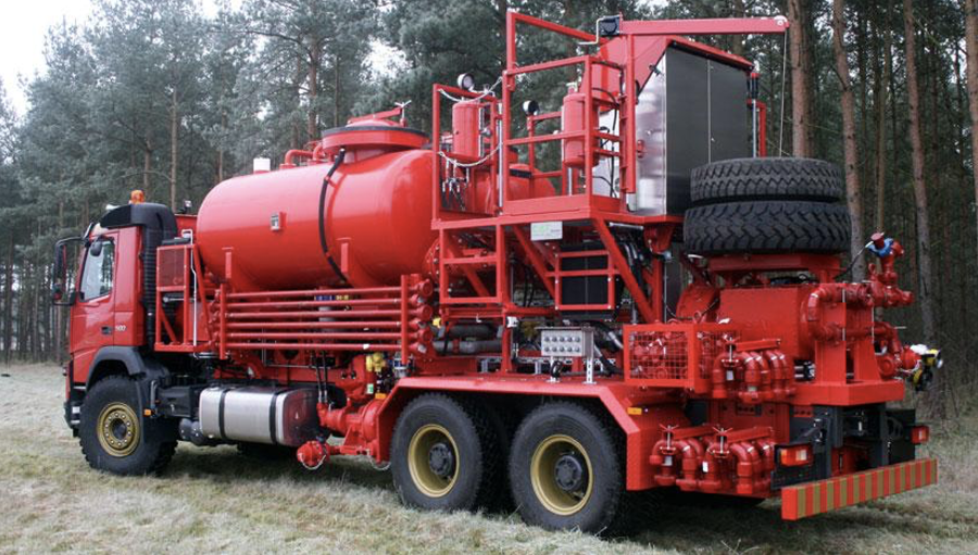 图1。酸泵机组（图片提供：GOES GmbH）
